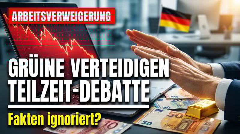 Grüne verteidigen Arbeitsverweigerung als „Lebensrealität" – und ignorieren dabei die Fakten