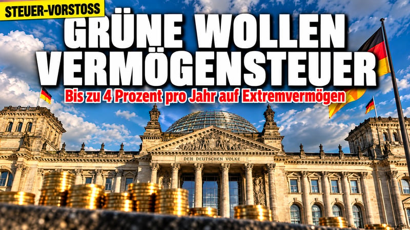Grüne wollen an die Milliarden: Kommt die Vermögensteuer zurück?