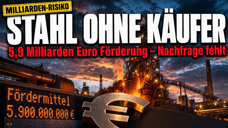 Grüner Stahl: Milliarden verbaut – und wer kauft ihn am Ende?