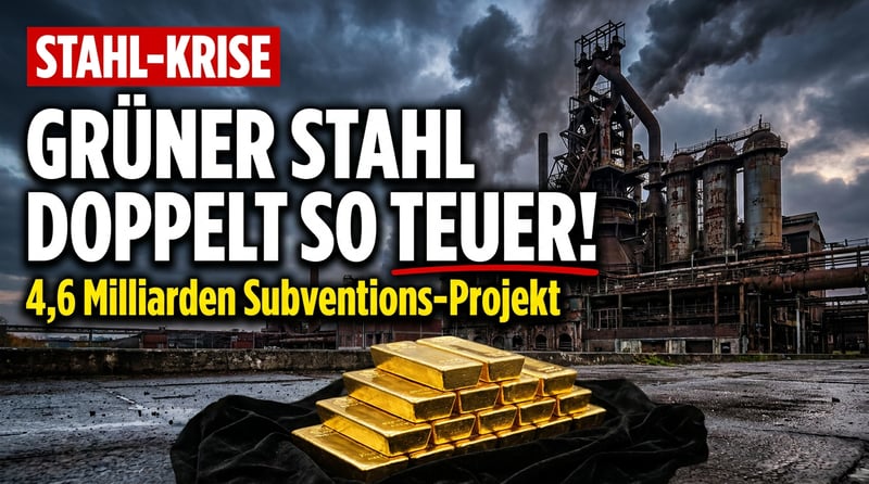 Grüner Stahl, rote Zahlen: Wie eine planwirtschaftliche Illusion das Saarland in den Abgrund reißt