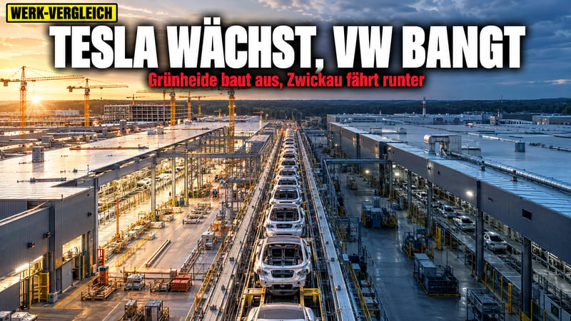 Grünheide wächst, Zwickau bangt: Was macht Tesla besser als VW?