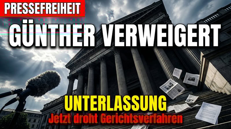 Günthers Staatskanzlei verweigert Unterlassungserklärung – Pressefreiheit vor Gericht