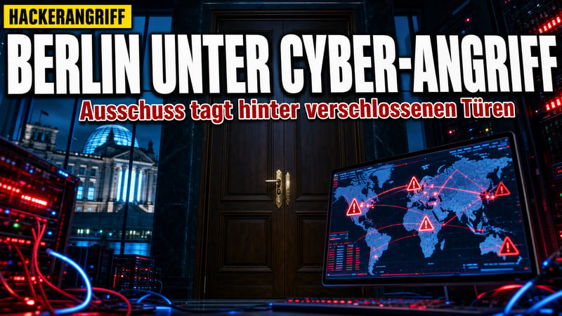 Hackerangriff auf Berlin: Ausschuss tagt plötzlich hinter verschlossenen Türen