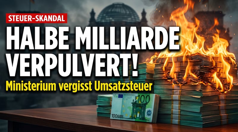 Halbe Milliarde Euro verpulvert: Wirtschaftsministerium „vergisst" die Umsatzsteuer bei der Gasspeicherumlage