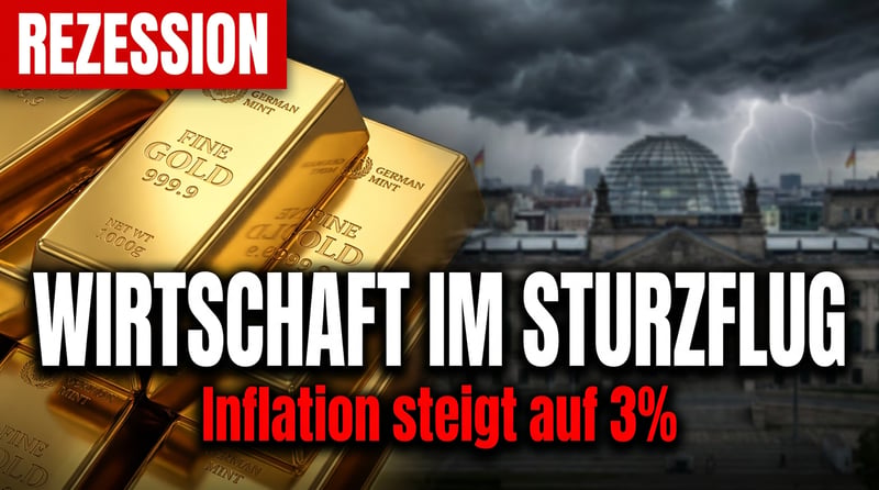 Halbierte Prognose, steigende Inflation: Deutschlands Wirtschaft taumelt in die nächste Rezession