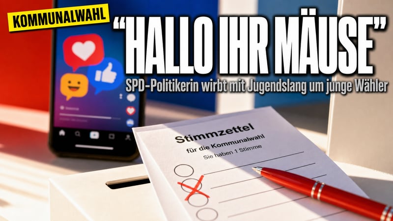 „Hallo, ihr Mäuse!“: SPD-Politikerin turnt vor der Gen Z durchs Netz