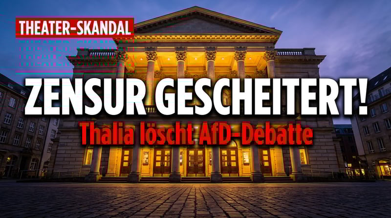 Hamburger Thalia-Theater knickt ein: Zensurversuch beim AfD-„Prozess" gescheitert