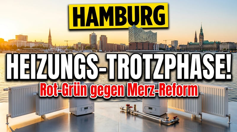Hamburgs grüne Heizungs-Trotzphase: Hansestadt will Habecks Klima-Diktat per Hintertür retten