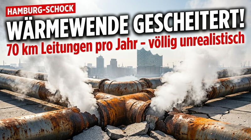 Hamburgs Wärmewende-Märchen: Wenn grüne Träume an der Realität zerschellen