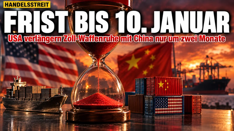 Handelsfrieden auf Bewährung: Trump gibt Xi nur zwei Monate Zeit!