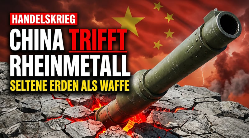 Handelskrieg der Supermächte: China schlägt zurück – und trifft die deutsche Rüstungsindustrie mitten ins Herz