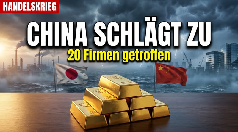 Handelskrieg in Fernost: Peking nimmt Japans Industrie ins Visier – und der Westen schaut tatenlos zu