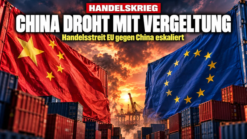 Handelskrieg mit Peking: China droht Brüssel offen mit Vergeltung!