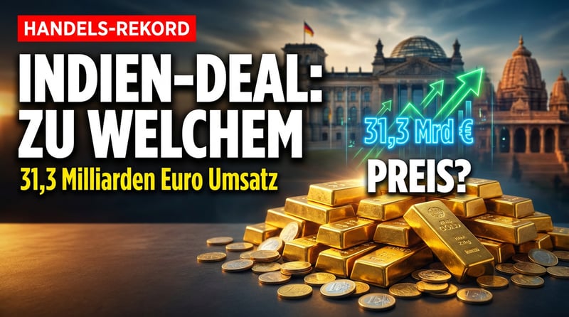 Handelsrekord mit Indien: Deutschland profitiert vom Freihandelsabkommen – doch zu welchem Preis?