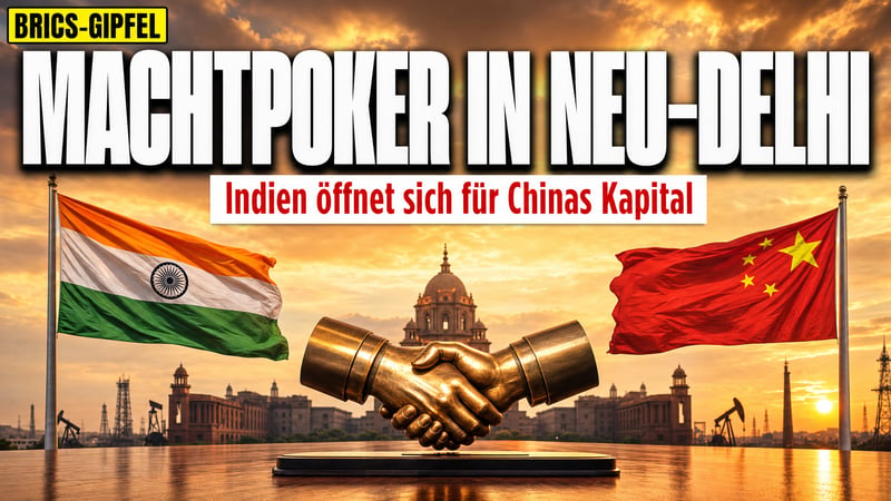 Handschlag in Neu-Delhi: Das eigentliche Beben lief hinter den Kulissen