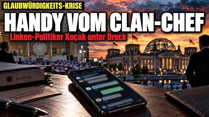 Handy vom Clan-Chef: Wie glaubwürdig ist Linken-Mann Koçak noch?