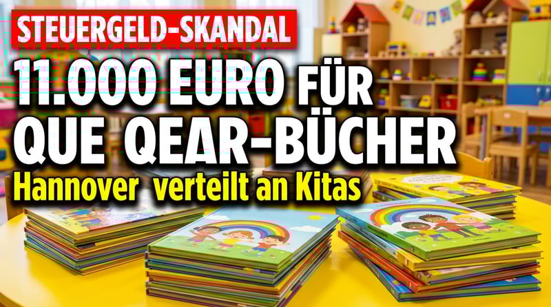Hannover verpulvert Steuergelder für „queere Bücherkisten" in Kindergärten