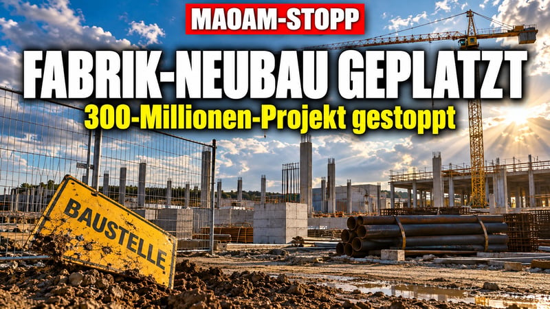 Haribo stoppt Maoam-Fabrik: 300-Millionen-Traum in Neuss geplatzt!