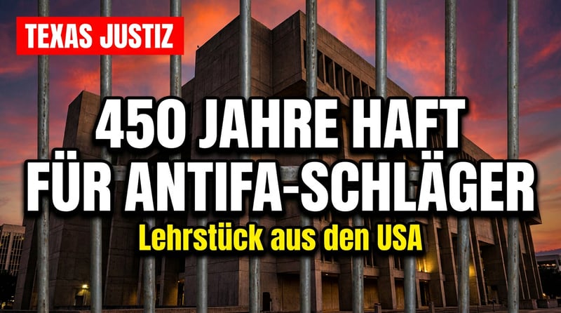 Hartes Urteil aus Texas: 450 Jahre Haft für acht Antifa-Schläger – ein Lehrstück für deutsche Verhältnisse