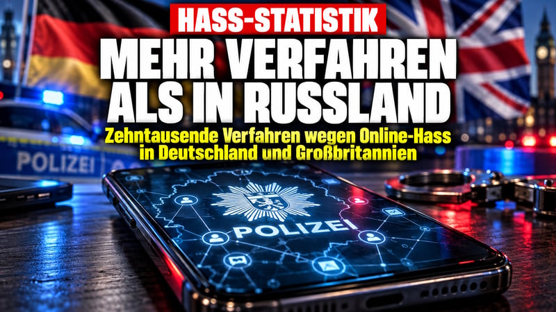 Hass-Jagd im Netz: Mehr Verfahren als in Putins Russland?