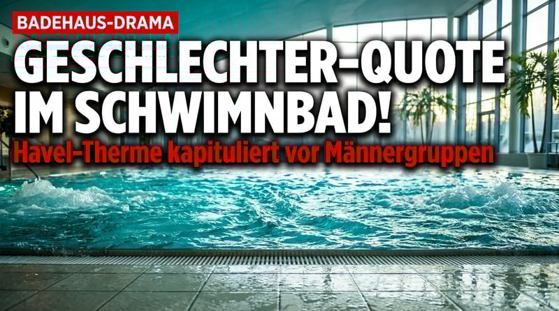 Havel-Therme kapituliert vor Männergruppen: Wenn Schwimmbäder zur Gefahrenzone werden