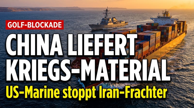 Heikle Fracht im Golf: Trump wirft Peking verdecktes „Geschenk" an Teheran vor
