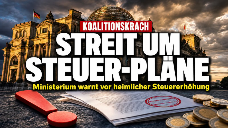 Heimliche Steuererhöhung? Machtkampf um Klingbeils Steuerreform