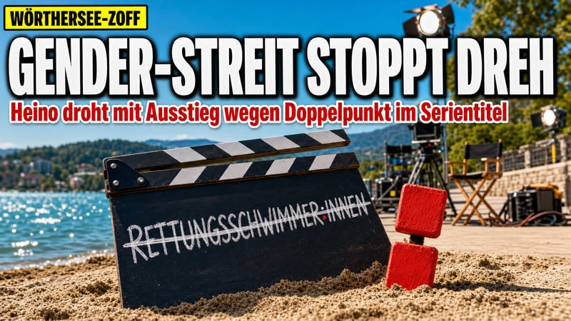 Heino stellt sich quer: Ein Doppelpunkt bringt den Wörthersee-Dreh ins Wanken