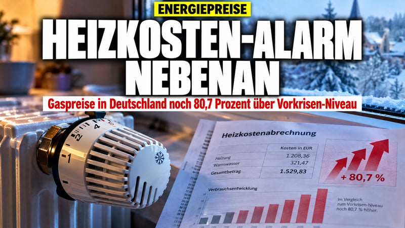Heiz-Hammer beim Nachbarn: Wird der Winter auch für uns so teuer?