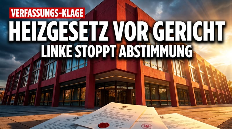 Heizgesetz vor Gericht: Linke zieht gegen das Gebäudemodernisierungsgesetz nach Karlsruhe