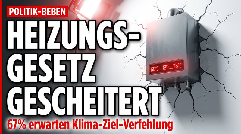 Heizungs-Murks 2.0: Reiches Gesetz erntet schon vor dem Start vernichtende Skepsis