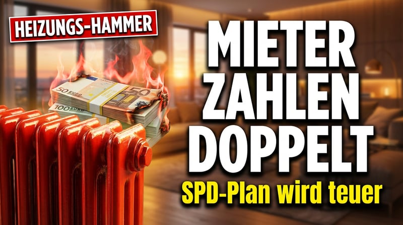 Heizungsgesetz 2.0: SPD will Vermietern erneut in die Tasche greifen – und trifft am Ende die Mieter