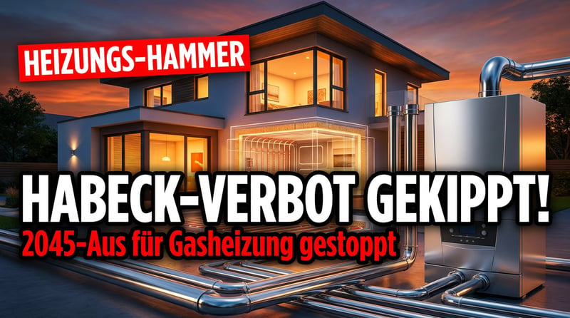 Heizungshammer entschärft: Reiche kippt Habecks Verbots-Diktat für 2045