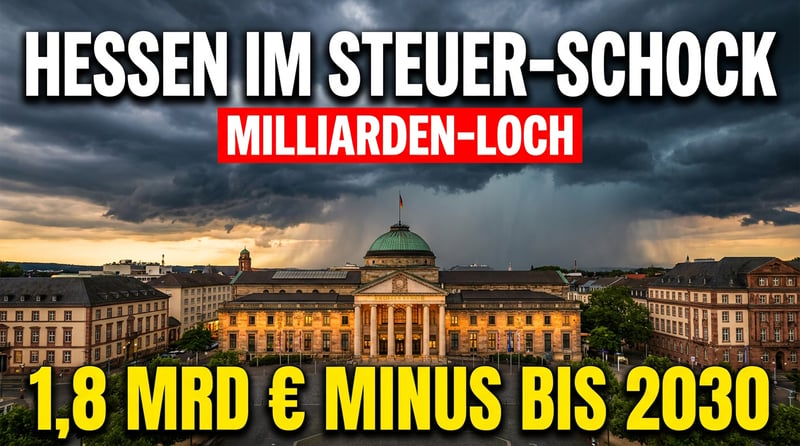 Hessen im Steuer-Schock: Milliardenloch reißt Land und Kommunen in den finanziellen Abgrund