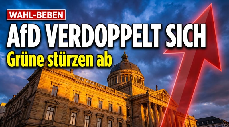 Hessen wählt: CDU triumphiert, AfD verdoppelt sich – Grüne im freien Fall
