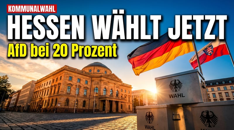 Hessen wählt: Kommunalwahl als Stimmungsbarometer für die neue Große Koalition