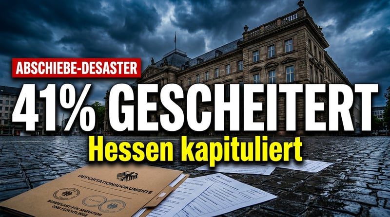 Hessens Abschiebe-Desaster: Fast jede zweite Rückführung scheitert – CDU-Versprechen verpufft