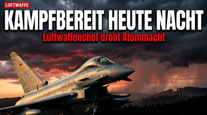„Heute Nacht kampfbereit“ – Deutschlands Luftwaffenchef spielt mit dem Feuer einer Atommacht