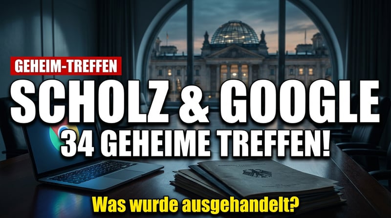 Hinterzimmer-Deals mit Big Tech: Wie Scholz und Co. mit Google den Maulkorb fĂĽr Andersdenkende schmiedeten