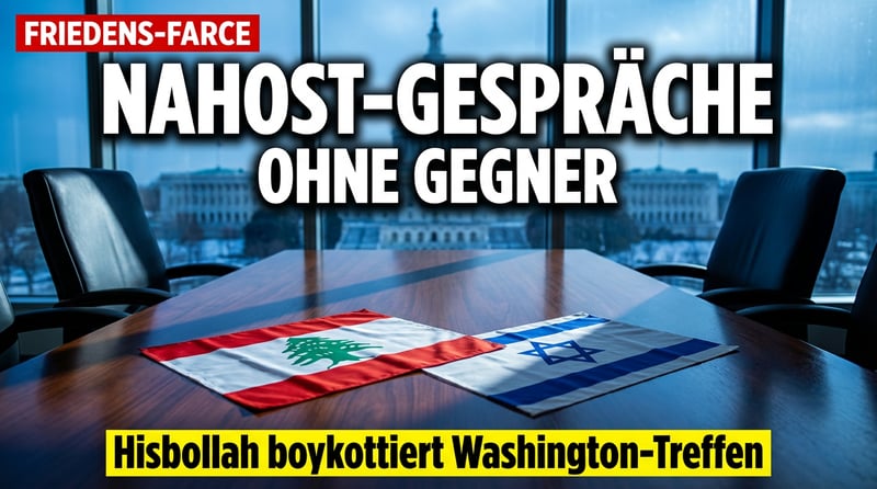 Hisbollah-Chef torpediert Friedensgespräche – Rubio inszeniert sich als Vermittler einer „historischen Chance"