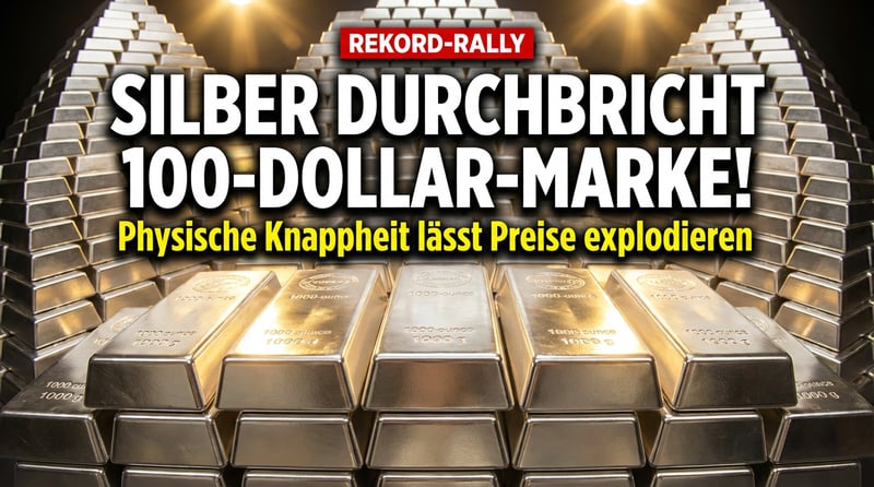 Historische Edelmetall-Rally: Physische Knappheit lässt Preise explodieren