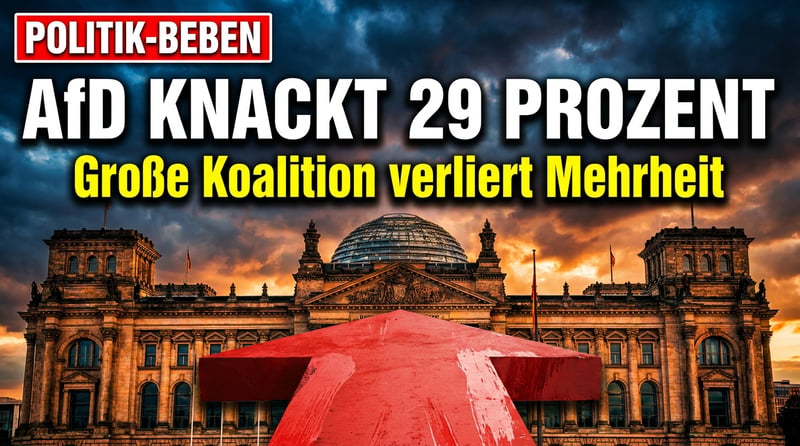 Historischer Dammbruch: AfD knackt alle Negativrekorde – und das Volk fordert endlich Klartext
