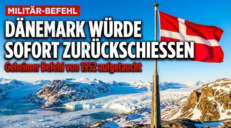 Historischer Militärbefehl von 1952: Dänische Soldaten müssten bei Angriff auf Grönland sofort handeln