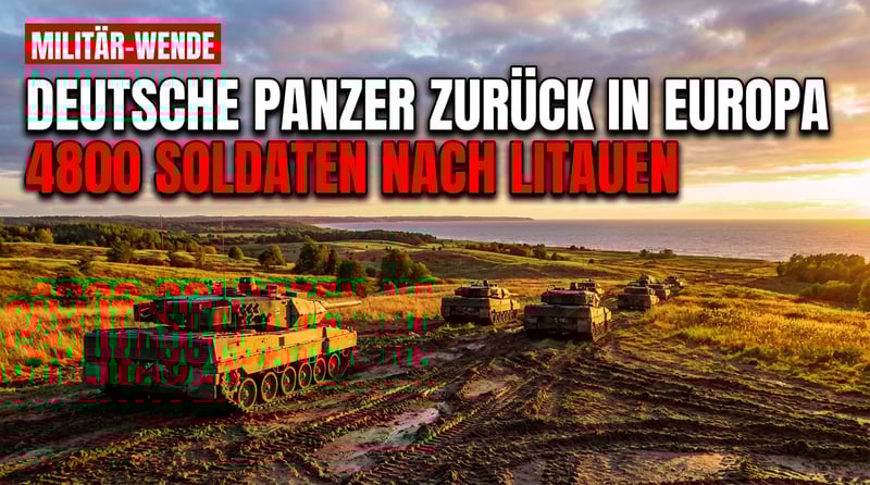 Historischer Schritt: Deutschland stationiert erstmals seit 1945 tausende Soldaten dauerhaft im Ausland