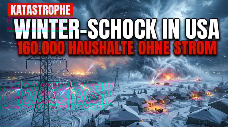 Historischer Wintersturm legt Amerika lahm: Trump ruft Katastrophenfall aus