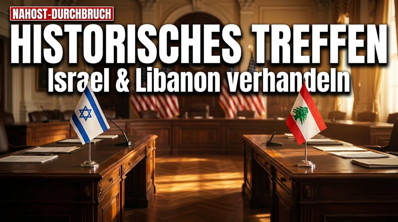 Historisches Botschafter-Treffen: Israel und Libanon verhandeln erstmals seit Jahrzehnten direkt