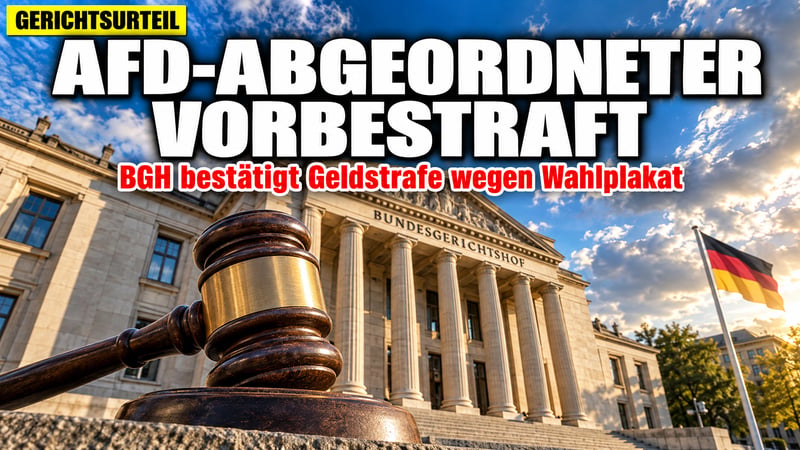 Hitlergruß-Streit um AfD-Plakat: Jetzt ist Möller vorbestraft!
