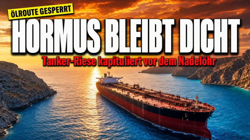 Hormus bleibt dicht: Tanker-Riese kapituliert vor dem Nadelöhr