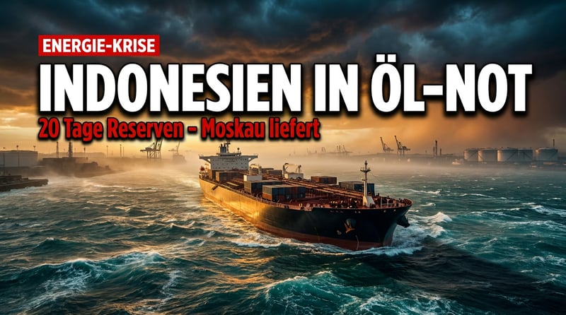 Hormus-Blockade als Brandbeschleuniger: Indonesien taumelt zwischen Moskaus Öl und Brüssels Sanktionswut