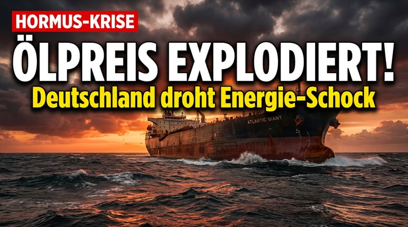 Hormus-Blockade treibt Ölpreise in die Höhe: Deutschland droht der nächste Energieschock